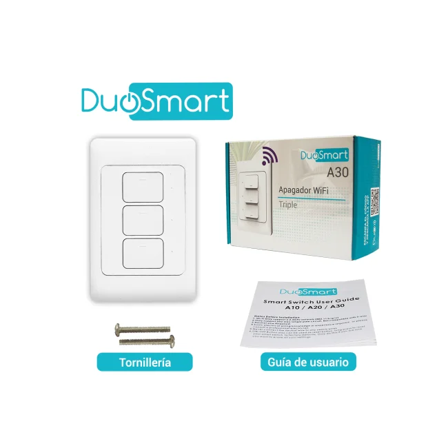 DuoSmart A30 interruptor de llave Blanco 1 pieza(s) image 8