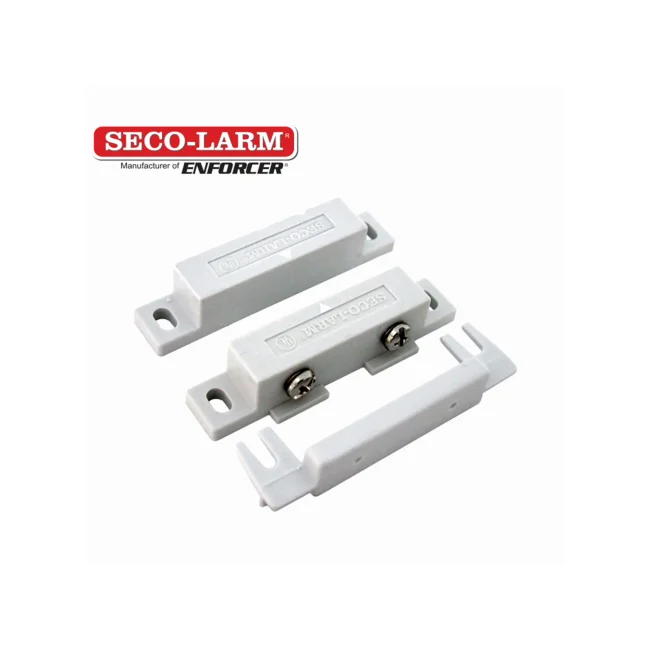 CONTACTO MAGNETICO SECO-LARM SM-300 Q/W / COLOR BLANCO / NORMALMENTE CERRADO / MONTAJE EN SUPERFICIE / TERMINAL DE TORNILLO / SEPARACION DE 1/2 (13 MM) / CERTIFICACION UL
