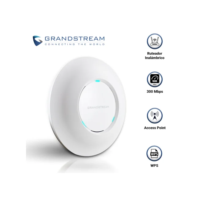 Grandstream Networks GWN7605 punto de acceso inalámbrico Blanco Energía sobre Ethernet (PoE) image 7