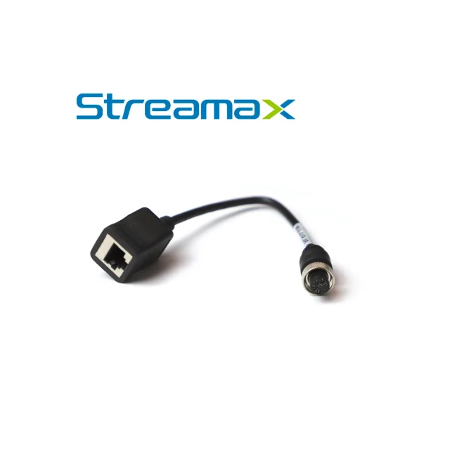 CABLE CONVERTIDOR STREAMAX MVA-AVRJ45 / CONECTOR DIN 6 PINES A RJ45 / PROGRAMACION VIA RED CONECTADO A LAN / COMPATIBLE CON MDVRS SERIE M1N 2.0 image 3