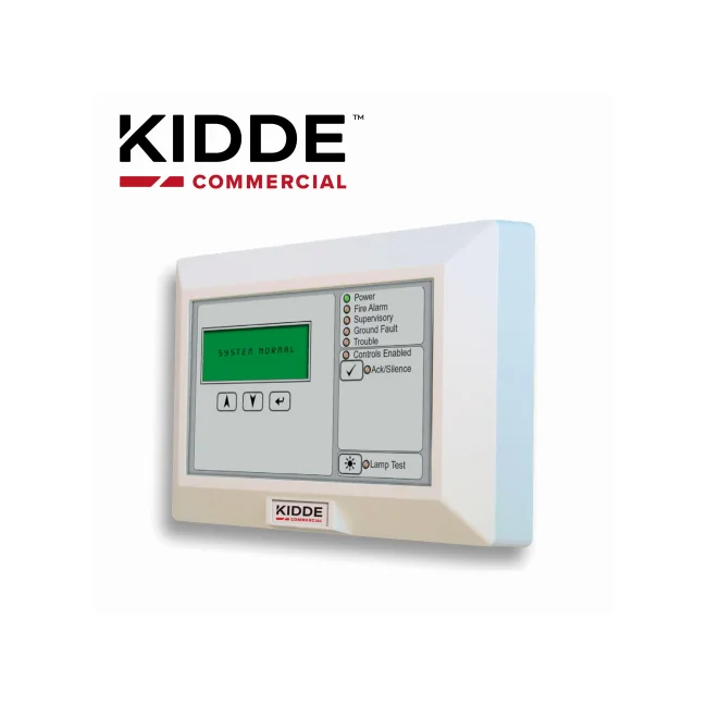 ANUNCIADOR REMOTO KIDDE K-RLCD-C-SP-2 / BLANCO / COMPATIBLE CON LA SERIES VS Y EVOLVE / CONTROLES COMUNES