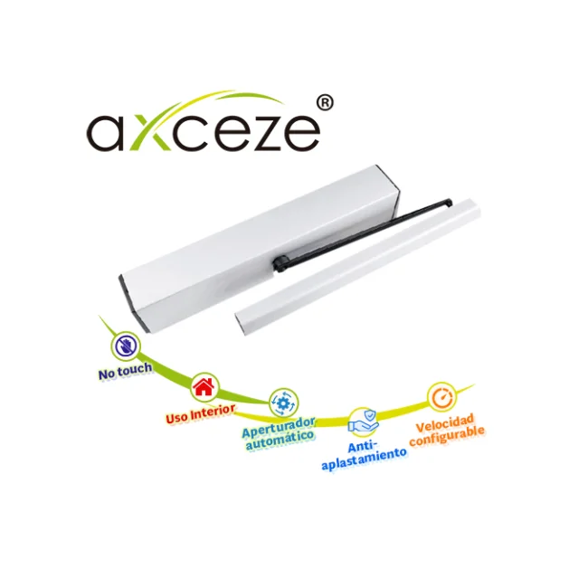 Axceze AX-PULLBAR muelle para puertas Universal Cierre de puerta montado sobre la superficie (brazo normal) Blanco