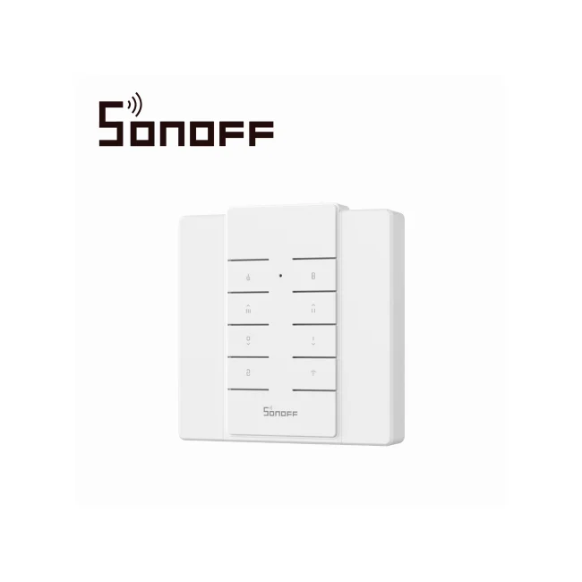 CONTROL REMOTO RF SONOFF RM433R2 / INALAMBRICO COMPATIBLE CON  RF433MHZ / PERMITE  ACTIVAR  HASTA  8 DISPOSITIVOS /  ACTIVA  VARIOS EQUIPOS DESDE  LA  PALMA DE TU MANO
