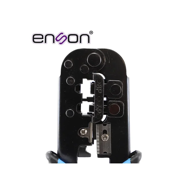 PINZAS PONCHADORAS DE RJ45 ENSON ENS-NT02 PARA CONECTORES RJ45 (8 PINES) Y RJ11 (6 PINES) CON NAVAJA DE CORTE image 4