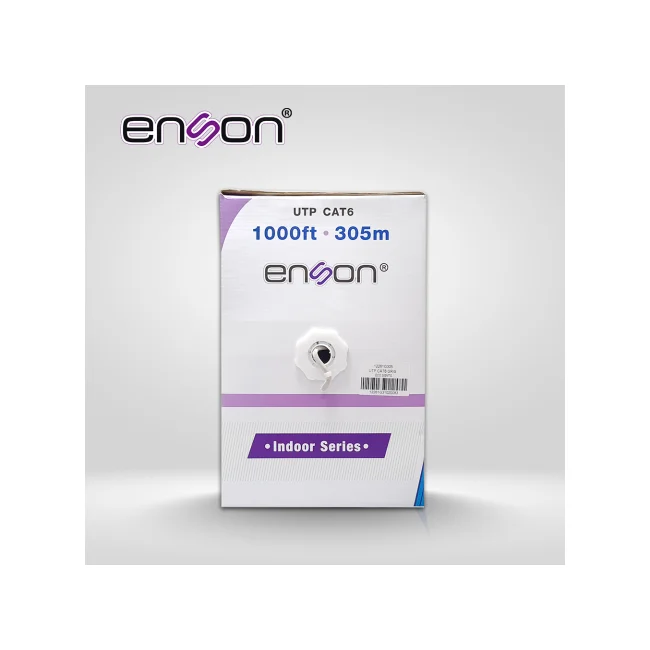 Enson 305m UTP Cat6 cable de red Gris U/UTP (UTP) image 7