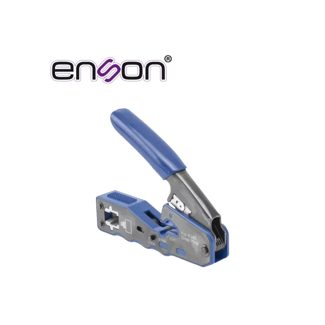 PINZA ENSON ENS-PASSTHR PARA CORTE Y FACIL TERMINADO DE PLUGS RJ45 PASS THROUGH ERGONOMICA image 2