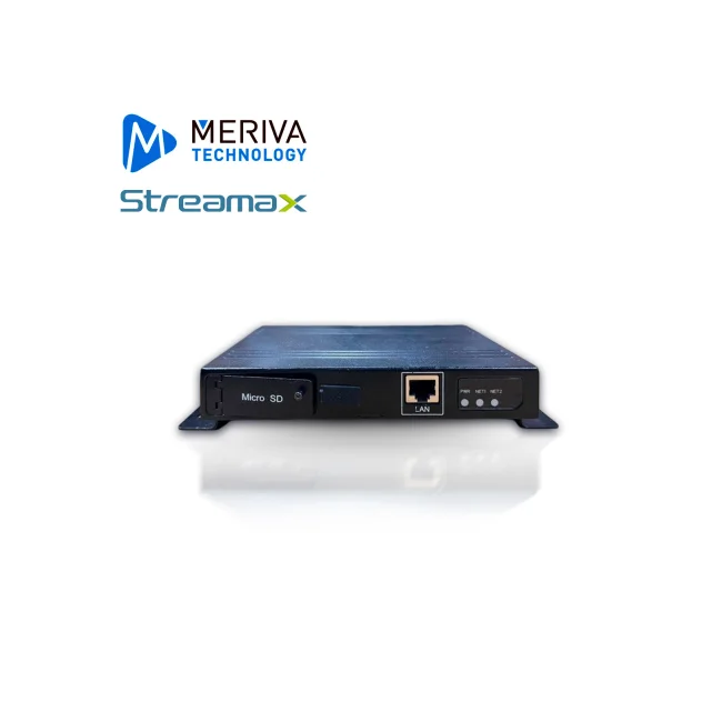 TERMINAL DE REPRODUCCION DE ARCHIVOS MULTIMEDIA STREAMAX MIMS100 / CONECTOR 5557-4PIN / 2 SLOT MICRO SD / CONECTOR RS485 / CONECTOR MDVR / CONECTOR PIS PARA LCD / SISTEMA OPERATIVO ANDROID / COMPATIBLE CON MDVRS SERIE A8PRO Y MONITOR ML16MAX-286