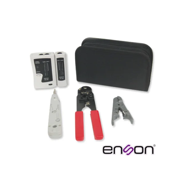 Enson ENS-KTCB kit de herramientas para preparación de cables Multicolor