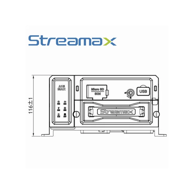 DVR MOVIL 24CH STREAMAX MA16MAX / 12CH AHD + 12CH IP / 2MP / 7 SALIDAS DE VIDEO / 23 ENTRADAS + 2 SALIDAS DE AUDIO / 8 ENTRADAS + 2 SALIDAS DE ALARMA / MODULO 4G / GPS / MODULO WIFI / 2 PUERTOS USB / 1 PUERTO WAN + 1 LAN / SOPORTA 2 MICRO SD HASTA 512 GB + 1 SATA HDD 3.5 HASTA 24 TB / 1 SSD M.2 HASTA 2 TB (OPCIONAL) / 8-36 VCD image 7