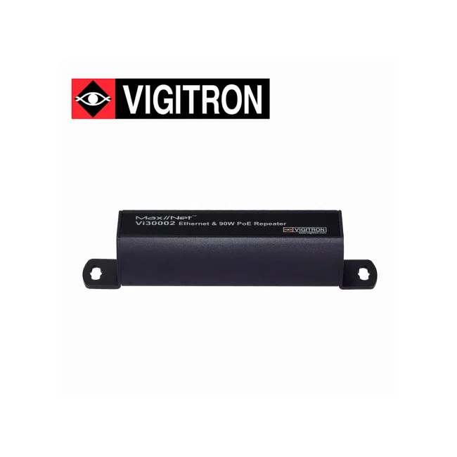 REPETIDOR POE VIGITRON  VI3002 / 10M /100M EXTIENDE SEÑAL POE DE 60W HASTA 200 METROS / POE AF/AT/BT
