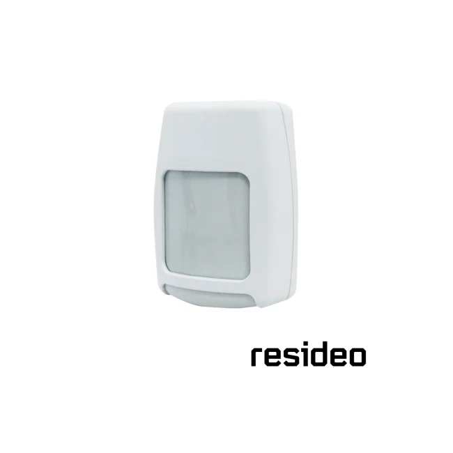 SENSOR DE MOVIMIENTO RESIDEO 5800PIR INALAMBRICO/ ANTIPET (INMUNIDAD A MASCOTAS DE MENOS DE 36KG)/ VISTA DE AREA INFERIOR SELECCIONABLE/ RANGO DE DETECCION 11X12MTS/ COMPATIBLE CON LOS PANELES RESIDEO INALAMBRICOS / BATERIA INCLUIDA