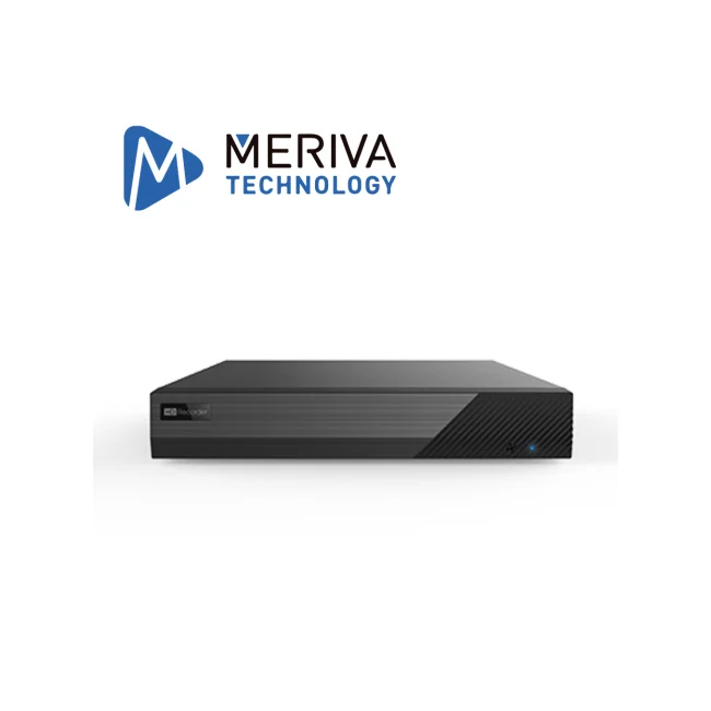 NVR 4CH IP 4K MERIVA TECNOLOGY MNVR-1704 / NO POE / ONVIF / SALIDA 1 HDMI + 1 VGA SIMULTANEAS / ANALITICAS MIA 2.0 INTELIGENCIA ARTIFICIAL / LPR / HASTA 10TB DD / P2P / H.265S / 48V / N9000