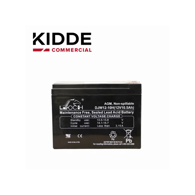 BATERIA DE RESPALDO 12V10A DE ALTA DENSIDAD ENERGETICA Y BAJO MANTENIMIENTO 12V 11AH VIGILANT IDEAL PARA LOS PANELES VS1 VS4 Y LA FUENTE BPS6A