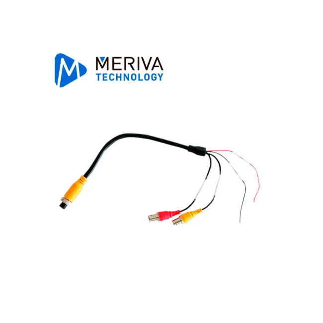 CABLE CONVERTIDOR PARA CAMARAS AHD CON CONECTOR BNC A DIN DE AVIACION MERIVA TECHNOLOGY MODELO MVA-BNCDIN COMPATIBLE CON TODAS LAS SERIES DE GRABADORES (EXCEPTO MDC220 / MDC230 Y MDC240)