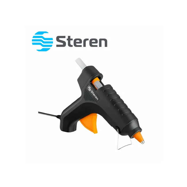 Steren HER-245 pistola de pegamento caliente y bolígrafo Negro