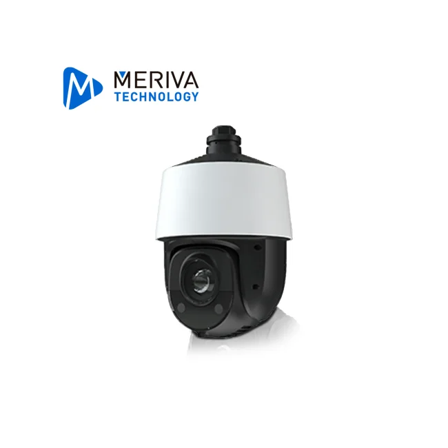 CAMARA IP PTZ MERIVA TECHNOLOGY MSD-225 / 2 MP / 25X ZOOM OPTICO / H.265 / LENTE MOTORIZADO 4.8 - 120MM / 300M IR / IP66 / IK10 / METALICA / 12 VCD / POE / SOPORTA MICRO SD HASTA 256 GB (NO INCLUIDA) / MIA 2.0 / ONVIF / BRAZO INCLUIDO / INTELIGENCIA ARTIFICIAL - AUTO TRACKING (PERSONAS-VEHICULOS) / RECONOCIMIENTO DE ROSTRO INTEGRADO