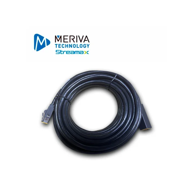 CABLE PARA TERMINAL DE MULTIMEDIA STREAMAX M6PIN-L16MAX / CONECTOR PLUG / TRANSMISION DE VIDEO Y AUDIO / PARA PANTALLAS DE AUTOBUS image 2