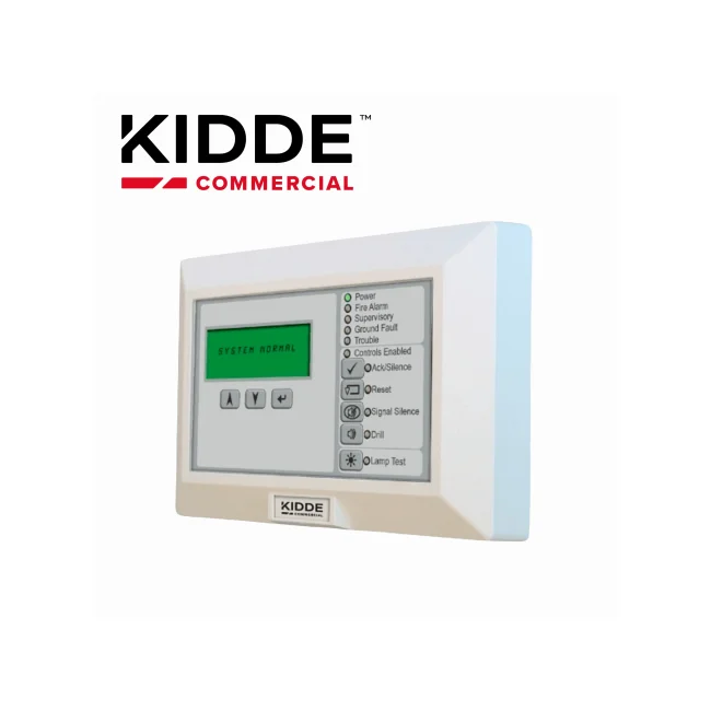 KIDDE F_KRLCDC2 - Anunciador Remoto 2 / Controles Comunes / Compatible con EVOLVE